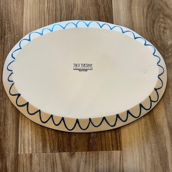 Ceramic serving platter dish NWOT - Picture 2 of 8